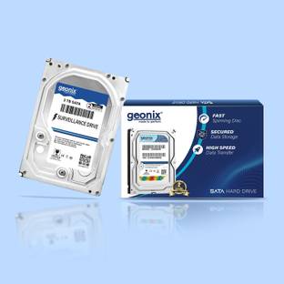 GEONIX sata 3000 GB Surveillance Systems Grey SATA Internal Hard Disk Drive (HDD) (3tb)