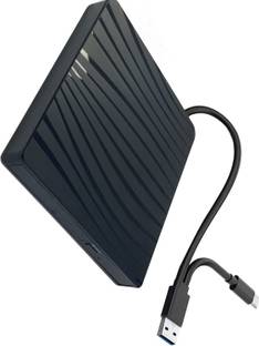 VOOCME External DVD Drive, USB3.0/USB2.0 , External CD Reader Media Streaming Device