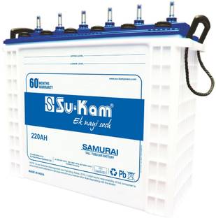 Su-Kam TT22036 SAMURAI Tubular Inverter Battery