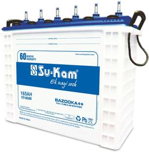 Su-Kam TT16536 Bazooka++ Tubular Inverter Battery