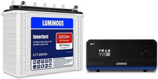 LUMINOUS 60 Months Warranty Tubular Inverter Battery