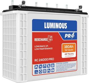 LUMINOUS RC 24000 PRO Tubular Inverter Battery