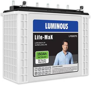 LUMINOUS 60 Months Warranty Tubular Inverter Battery