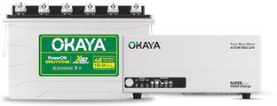OKAYA 48 Months Warranty Tubular Inverter Battery