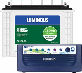 LUMINOUS 60 Months Warranty Tubular Inverter Battery