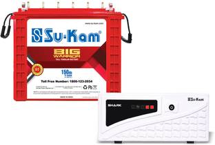 Su-Kam 60 Months Warranty Tubular Inverter Battery