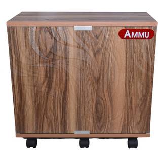 AMMu Wooden ply stand 1 african Trolley for Inverter and Battery