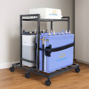 ULTRAMAC Double battery inverter trolly weight capacity upto 120 to 150 kg Trolley for Inverter and Battery