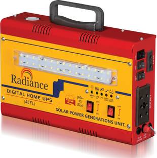 Radiance RD-777 CFL UPS WITH 12V 7.2AH EXIDE BATTERY Square Wave Inverter