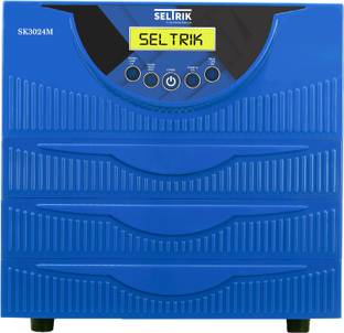Seltrik 3000 VA SK3000VA 24V with 36 Months Warranty Solar Compatible Pure Sine Wave Inverter