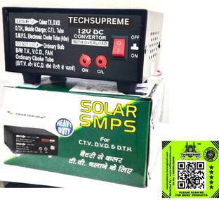 TechSupreme 500 VA Solar Compatible Square Wave Inverter