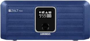 LUMINOUS 1100/12V V2 Zolt S/W UPS Pure Sine Wave Inverter