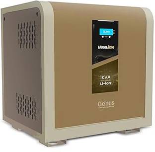 Genus Maxilion 1000 VA Inverter with Integrated 1280Wh Lithium-Ion Battery Pure Sine Wave Inverter