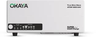 OKAYA ATSW 1900 24V Okaya Advanced True Sine Wave; VA Rating: 1650 VA / 12V; 1320 Watt Pure Sine Wave Inverter