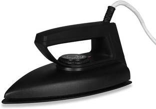 TCGM Dry iron with indicator Automatic Adjustable| Extra long wire | (black) 750 W Dry Iron