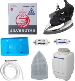 Silver Star by SILVER STAR Gravity- Feed Steam Iron ES-300 1200W with Filter 1200 W Steam Iron