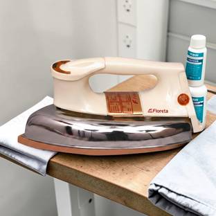 floreta Plancha 1000W Dry iron with Double coated Soleplate (2003) 1000 W Dry Iron