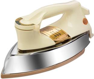 MAGIC Triple Layered Heavy Weight Electric Dry Iron Non- Stick Coated 1000 W Dry Iron