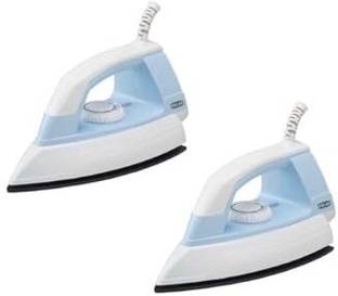 Polar 1000P7 Electric Dry Iron Pack 2 | 1000 watt & 2 Years Replacement Warranty 1000 W Dry Iron