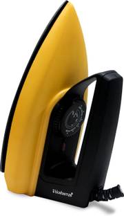 BlueBerry's BDI 750W Dry Iron Box Press Nonstick Soleplate 2 Year Warranty 750 W Dry Iron