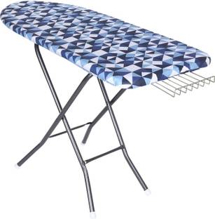 SWINGISH by NA Adjustable Wooden Self Standing Ironing Board (Colour May Vary, Multi Colour) Ironing Board