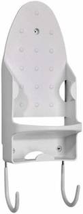 DOLPHY Heat Resistant Wall Mounted Iron Board Holder with Steel Hooks Ironing Board