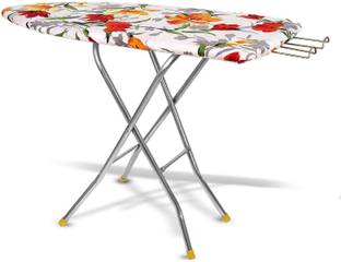 SWINGISH by NA wooden Self Standing Folding Ironing Board (Colour May Vary, Multi Colour) Ironing Board