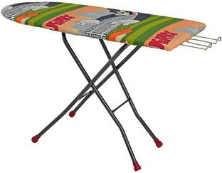 PARASNATH Heavy Duty Folding Ironing Board Table 18" X 48" (Colour May Vary) Made in india Ironing Board