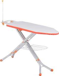 Jaimini by KSI Fold-Up Iron Table Removable Cover, Press Stand for Home with Foam pad Ironing Board