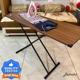 Jaimini Foldable Iron Table | Height Adjustable | Multi Purpose and Space Saving Ironing Board