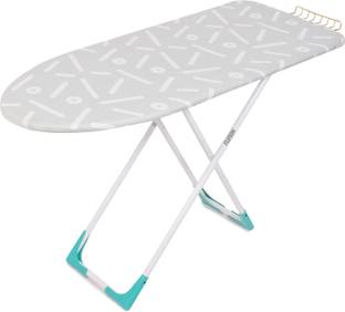 FLIPZON Wooden Turbo Ironing Board/Table with Iron Holder (122 x 45cm) Ironing Board