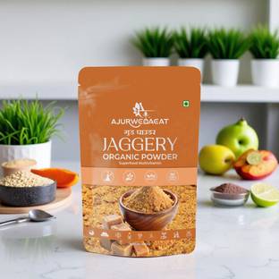 AJURWEDAEAT NATURAL JEGGERY POWDER | ORGANIC GUD POWDER | ORIGINAL AND FRESH S -128 Powder Jaggery