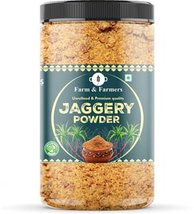 Farm & Farmers Premium Quality Natural Jaggery Powder- 250GM Powder Jaggery