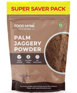 FOOD MYNK Palm Jaggery Powder|Sugar|Karupatti|Thati Bellam|Jaggery (500g) Powder Jaggery