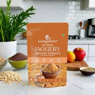AJURWEDAEAT NATURAL JEGGERY POWDER | ORGANIC GUD POWDER | ORIGINAL AND FRESH S -115 Powder Jaggery