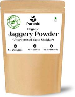 Puranic Organic Jaggery Powder I Shakker I Chemical & Pesticides Free I I Gur\Gud Powder Jaggery
