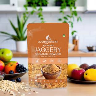 AJURWEDAEAT NATURAL JEGGERY POWDER | ORGANIC GUD POWDER | ORIGINAL AND FRESH S -120 Powder Jaggery