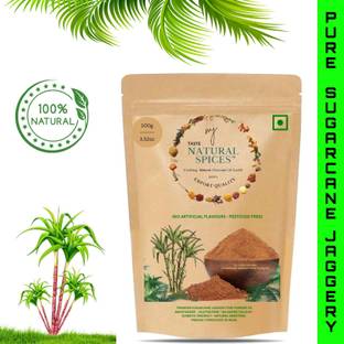 MJ TASTE NATURAL Sugarcane Jaggery | Pure, Unrefined Sweetener | Rich in Minerals and Nutrients Powder Jaggery