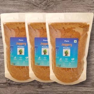 FarmProdcts Natural Jaggery Powder 3kg for Tea and Coffee - Traditional Made Brown Sugar Powder Jaggery