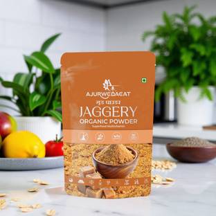 AJURWEDAEAT NATURAL JEGGERY POWDER | ORGANIC GUD POWDER | ORIGINAL AND FRESH S -114 Powder Jaggery