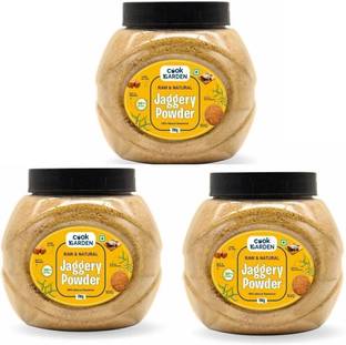 Cook Garden 100% Natural Traditional Made Method Sugarcane (No added Sugar) Powder Jaggery