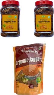 Swarnaras Festive Sweetness Gift Pack Powder + Block Jaggery