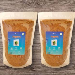 FarmProdcts Natural Jaggery Powder 800g - Traditional Made Brown Sugar Jaggery Powder Jaggery