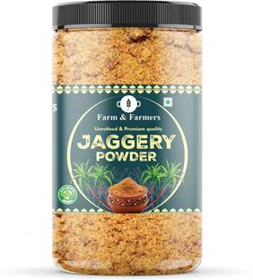 Farm & Farmers Natural Premium Quality Original Jaggery Powder- 500GM Powder Jaggery