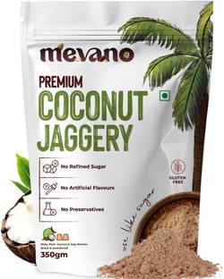 Mevano Pure & Unprocessed Coconut Jaggery Powder - Healthy & Natural Sweetener Powder Jaggery