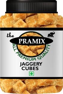 Pramix Organic Jaggery Cubes, Gud Jaggery, Gur Bheli Block Jaggery