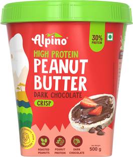 ALPINO High Protein Dark Chocolate Peanut Butter Crisp