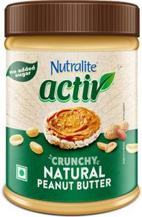 Nutralite Activ Peanut Butter, Plant based protein source, Natural Crunchy