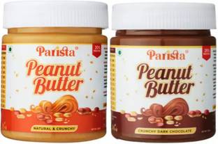 Parista Natural Peanut Butter Crunchy| Chocolate Peanut Butter Crunchy