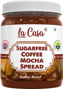 La Casa Sugar-Free Crunchy Coffee Mocha Spread | Stevia Based